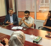 Foreign guests visited Hedayat Farhikhtegan Javan institute in May Apr 2016  Meeting with head of martyrs department